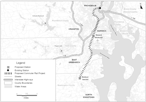 Plakat mit einem Zug auf Eisenbahnschienen mit mehreren Menschen in der Nähe, das "The American Jobs Plan Will Expand Affordable Public Transportation" bewirbt.